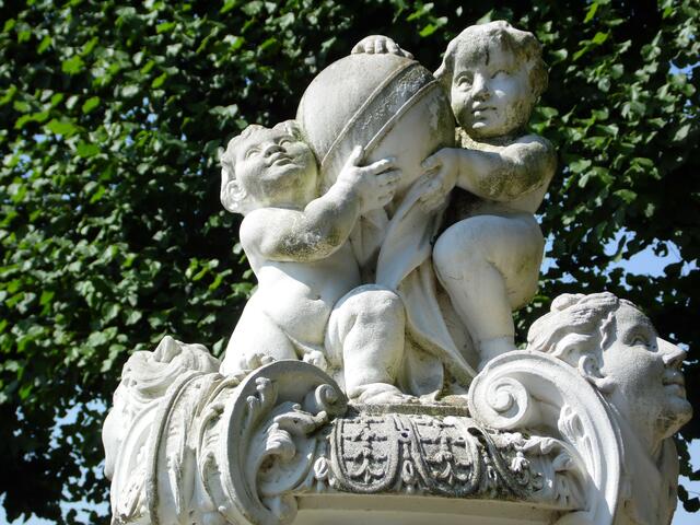 Ein typisches Element dieser Gärten.