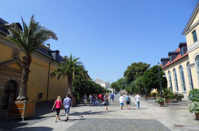 Der Eingangsbereich des Großen Gartens.