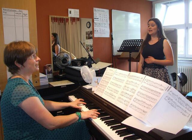 Gesang wird bei der Sing- und Musikschule groß geschrieben.