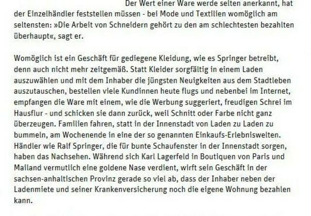 MZ Bürgerreporter waren eingeladen bei dem Karl Lagerfeld von Aschersleben - Danke / 21.6.2016 !