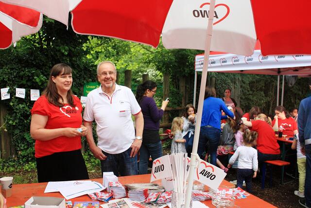 Viele Besucher informierten sich über das Angebot des Wohlfahrtsverbandes.