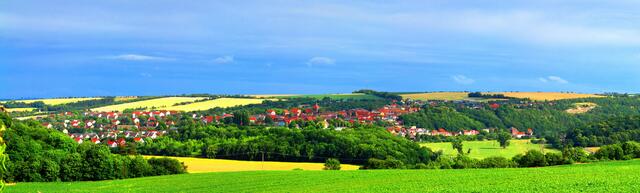 So habt ihr Panoramabilder von Nebra im Unstruttal noch nie gesehen !