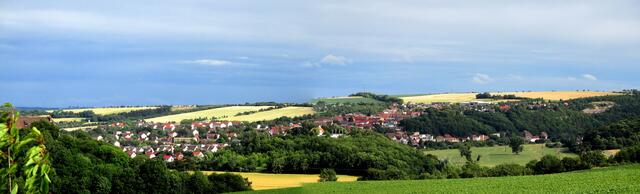 So habt ihr Panoramabilder von Nebra im Unstruttal noch nie gesehen !