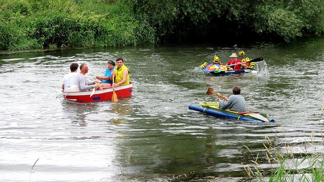 19.Unstrutparty in Weißschütz - Badewannenrennen / 2.7.2016 !