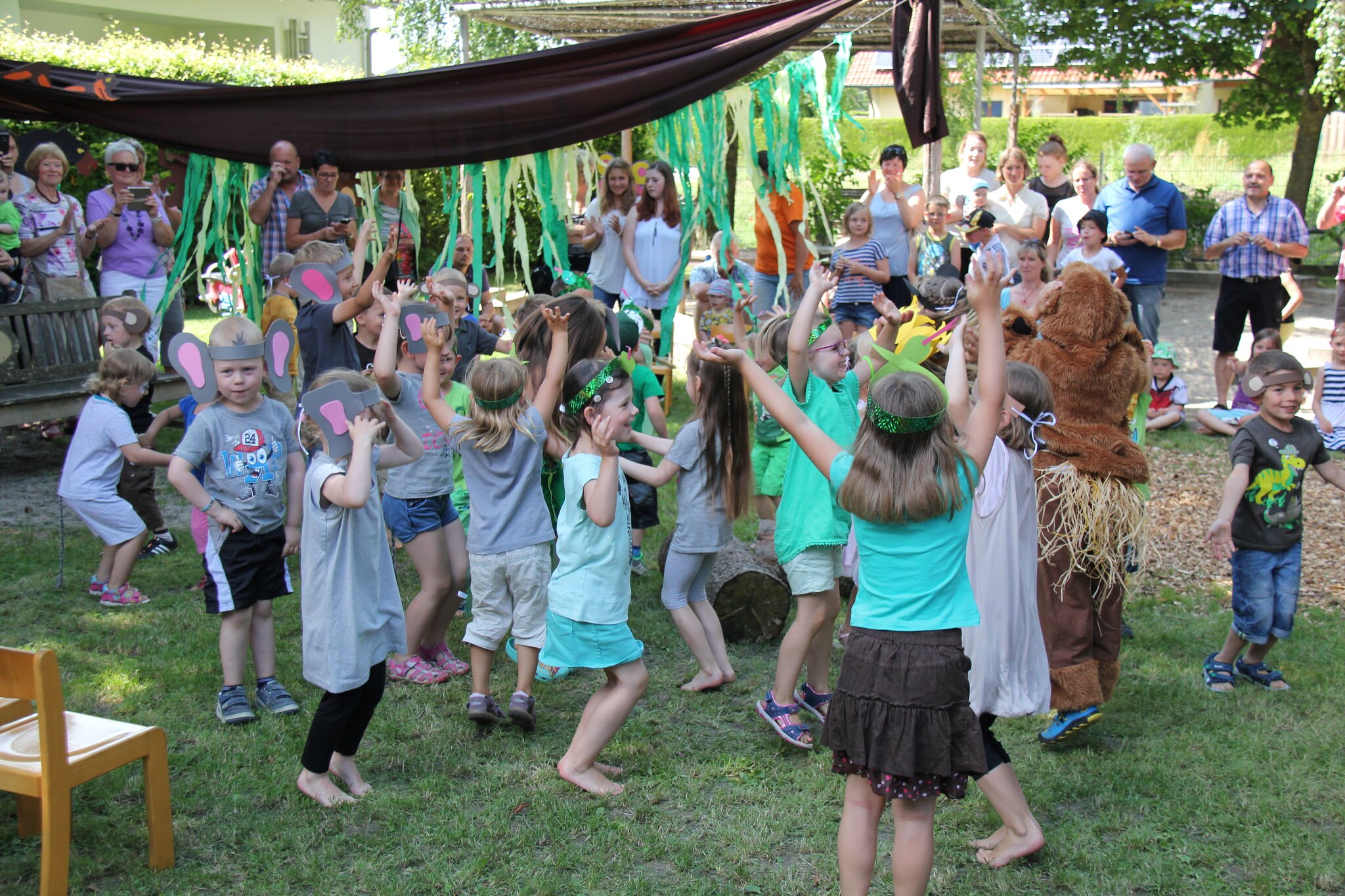 Dschungelfest im Kindergarten Ostendorf - Meitingen