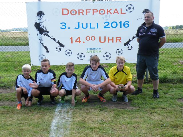 3. Das Unterdorf-Team der Junioren.