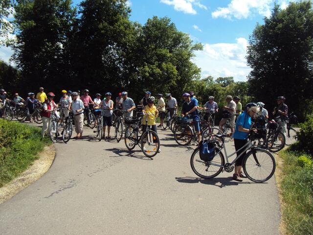 Zwischenstopp vor Langenau