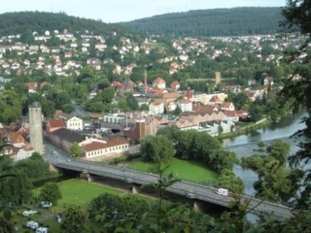 Die Fuldabrücke in Hann. Münden