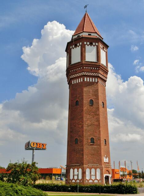 Der Wasserturm in Lehrte