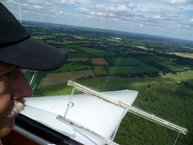 Auf der Suche nach Thermik.