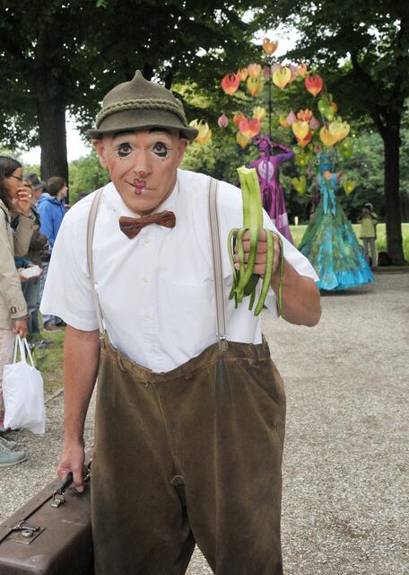 Kleines Jubiläum: Frans (Frans Custers aus den Niederlanden) ist zum 25. Male beim Kleinen Fest mit dabei.