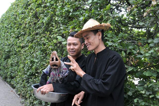 Puppenspieler aus Laos