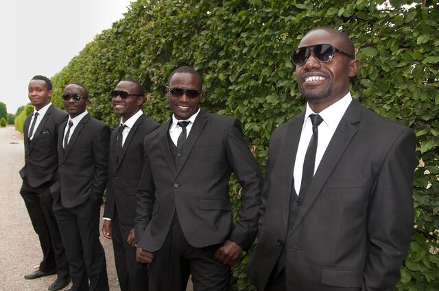 Die Jambo Brothers aus Kenia.