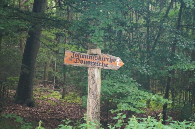 Die Wegführung ist gut!