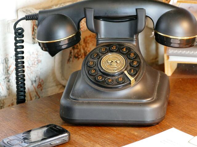 Original mit Wählscheibe !