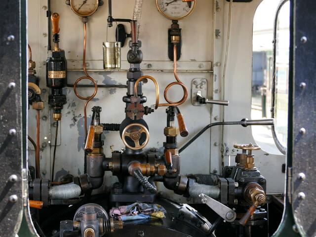 Hier wird Dampf gemacht !