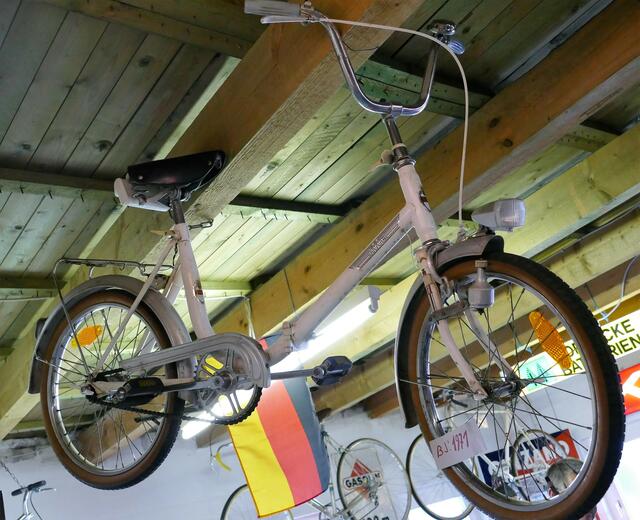 Erstes Klapprad (Nr.36 Baujahr 1971)