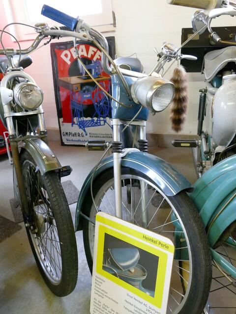 Heinkel "Perle" 1954 mit Fuchsschwanz