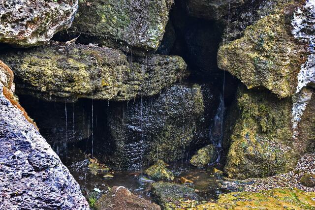 Die mini Tropfsteinhöhle...