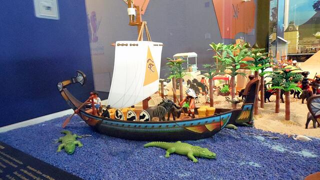 Die Sonderschau »PLAYMOBIL-Spielgeschichte(n) in der Arche Nebra (18.3.–31.10.2016) !