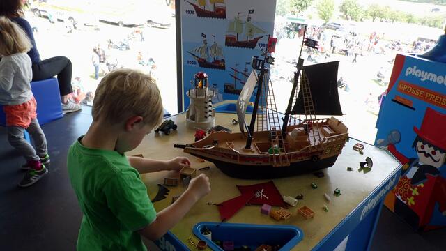 Die Sonderschau »PLAYMOBIL-Spielgeschichte(n) in der Arche Nebra (18.3.–31.10.2016) !