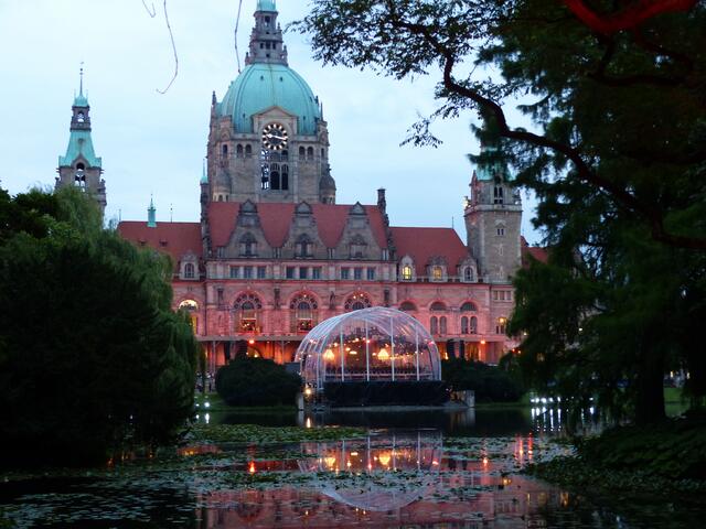 So langsam wird es dunkel.