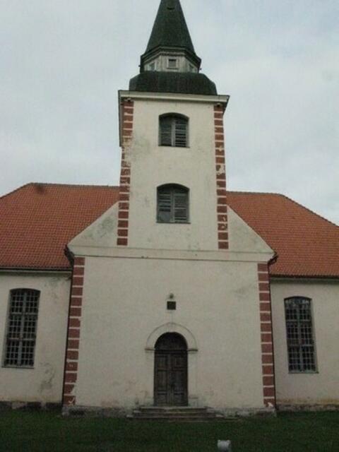 Kirche von Liepupe. Hier wurde die Bibel in die lettische Sprache übersetzt.