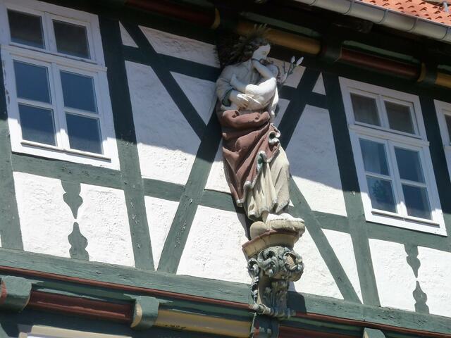 Barocke Heiligen Figur.