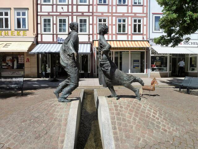 Wiedervereinigungsbrunnen.