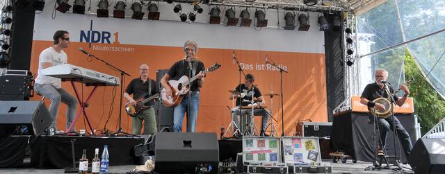 Die Bourbon Skiffle Company beim Maschseefest.