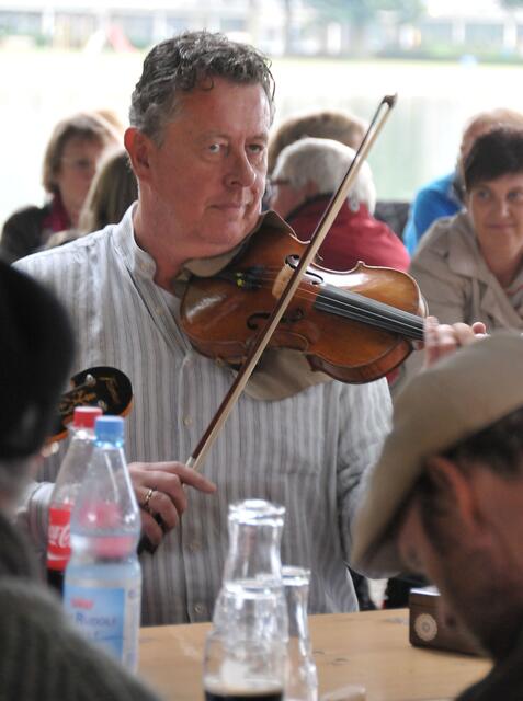 An der Temple Bar gab es Irish Folk.
