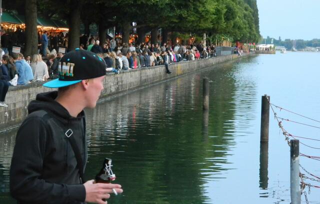 Das Ufer ist besetzt
