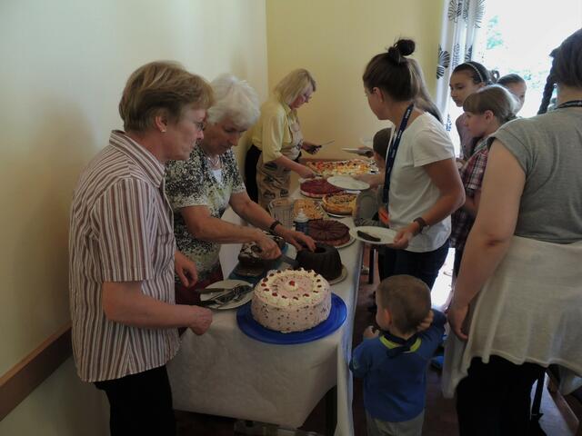 Schlacht ums Kuchenbufett