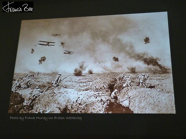 Frank Hurley: Fotomontage von mehreren Originalen ineinander belichtet