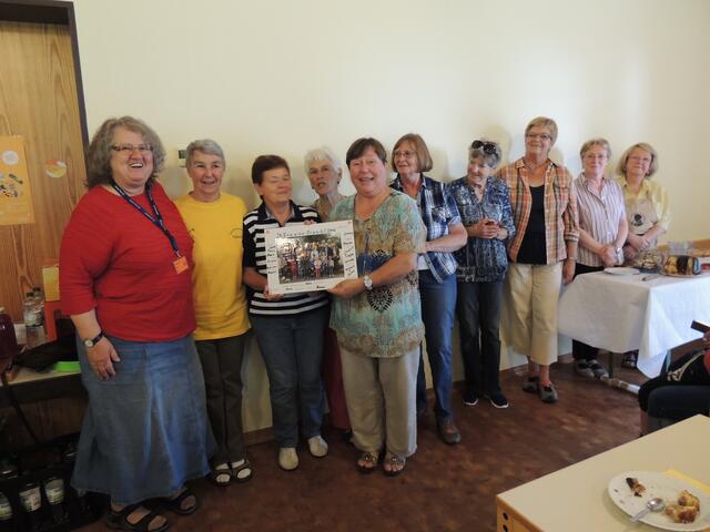 Das Landfrauen-Team mit Frau Gülich