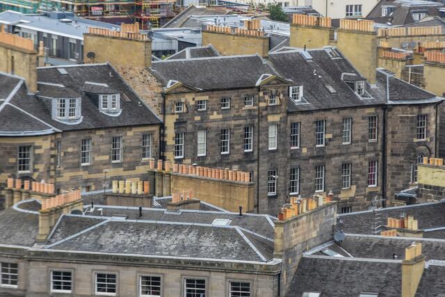 Kamine in Edinburgh | Blick vom Calton Hill | Foto: SCHWARZE-art-PHOTOGRAPHIE