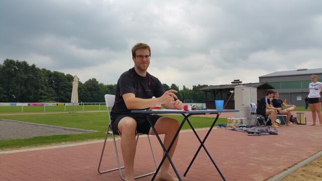 Zeugwart und Organisator Silas Elkarra - www.verkehrswacht-wedemark.de