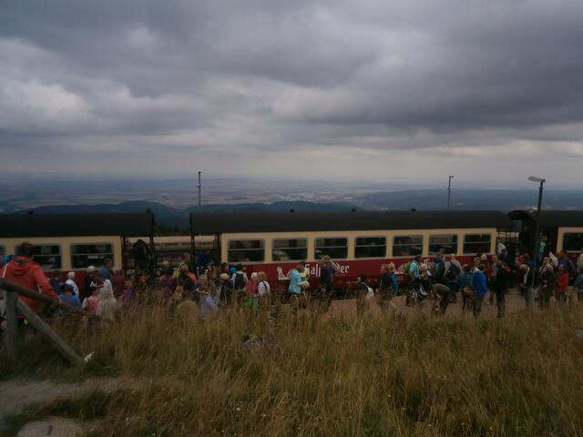 ...bis zur Endstation auf dem Brocken