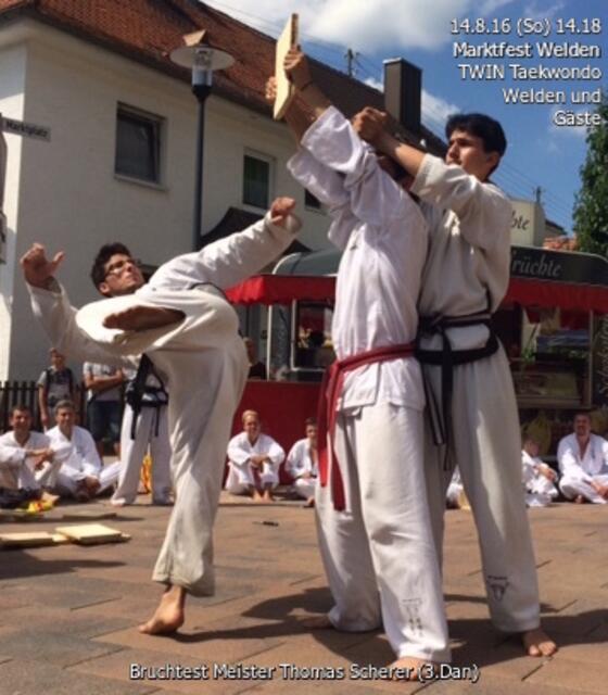 Bruchtest Meister Meister Thomas Scherer (3.Dan)