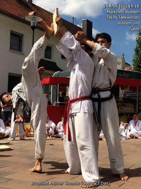 Bruchtest Meister Meister Thomas Scherer (3.Dan)