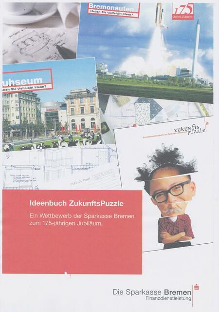 Umschlagseite: Ideenbuch ZukunftsPuzzle | Foto: Die Sparkasse Bremen