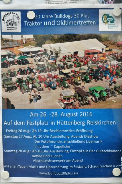 Gut, dass die alten Bulldogs in Ehren gehalten werden.