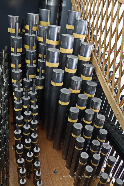 ..die Orgelpfeifen..