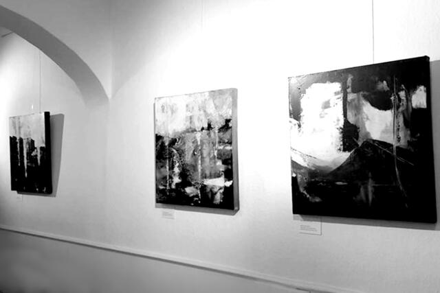 Impressionen der Ausstellung "KUNSTVERNETZT" 2016 in Nordstemmen