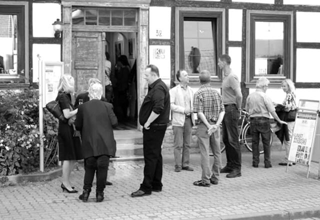 Impressionen der Ausstellung "KUNSTVERNETZT" 2016 in Nordstemmen