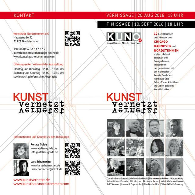 Ausstellung "KUNSTVERNETZT" 2016 in Nordstemmen