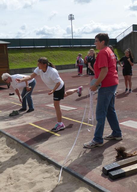 Wie weit habe ich geworfen?