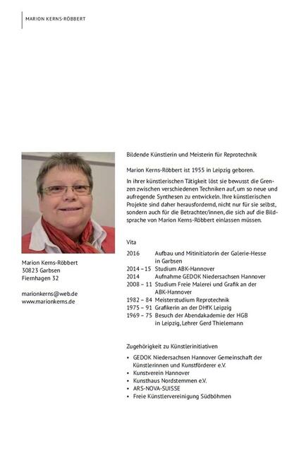 Ausstellung "KUNSTVERNETZT" 2016 in Nordstemmen