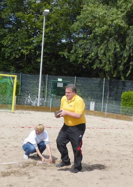 Ist der Stein schwer.