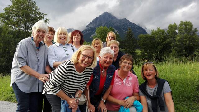 Fotoshooting auf dem Weg zum Föhrenhof, Ellmau